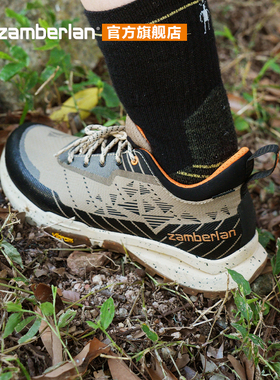 zamberlan赞贝拉春夏户外防水徒步登山鞋男GTX防滑轻量低帮鞋350