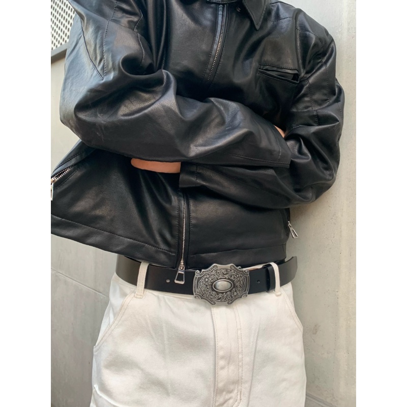 腰带女2024新款装饰复古夏季棕色皮带百搭韩版牛仔裤带ins风配饰