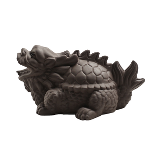 宇轩紫砂茶宠龙龟貔貅招财金蟾精品茶具配件创意摆件喷水手工茶玩