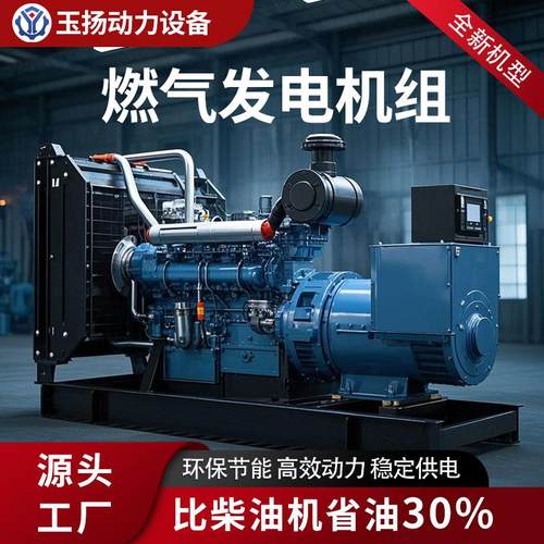 天然气发电机组多功率静音箱