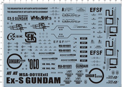 60687-B708 PG MSA-0011 EX-S EXS gd水贴111