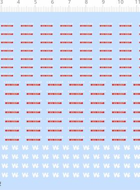 72063整版胶 GCU ROBOT WOLF 野狼队模型水贴