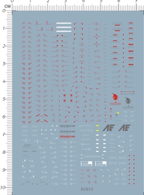 62833-506 HG RX-0 Unicorn Gundam Ver.Ka版独角兽gd水贴纸2