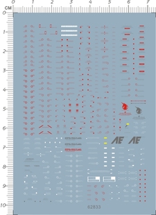 62833-506 HG RX-0 Unicorn Gundam Ver.Ka版独角兽gd水贴纸2