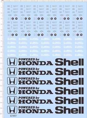 67497 1/8 McLaren MP4 1/100 Sikorsky SH-60B SeaHawk HELASRON