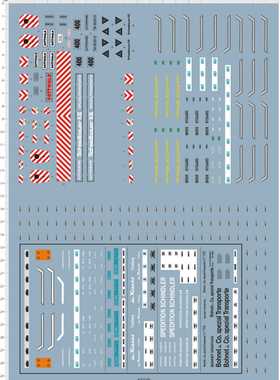 64239-A41735 1/72 BR DR BRØDR NYGAARD 模型水贴1