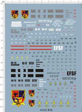64392-  MG RX-78 One Year War Victory efsf 一年战争gd2