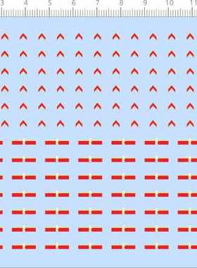 67743整版胶corporal戴高乐高大积木比例模型剪纸水贴纸衣服贴花