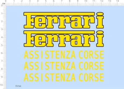 75764整版水贴FERRARIASSISTEN