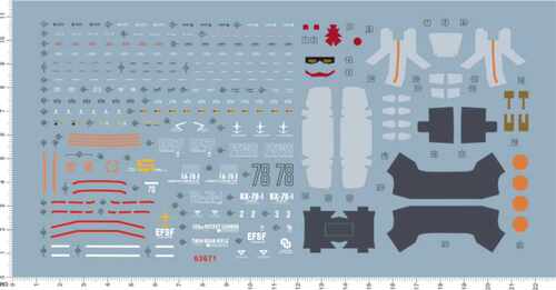63671-8213 MG FA-78-1 Full Armor 全装甲全装备蓝色机限定gd2