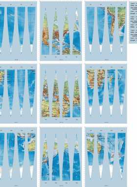 65417 1/1光敏树脂地球仪地图模型看片灯控制台按钮卡通水贴纸1