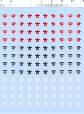 65968定做30分钟任务系列BAILON军精锐部队标志敢达水贴敢达水贴