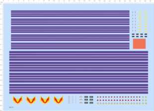 79171 1/64 雪弗兰 肯沃斯车 比例模型车车牌水贴定制打印现货