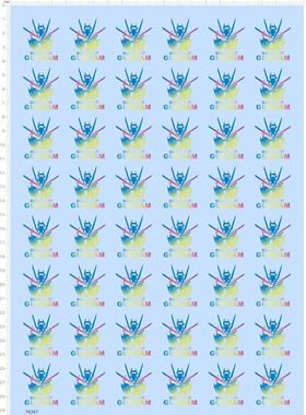 76397整版水贴 高达头像 rx-78-2 定制打印2312