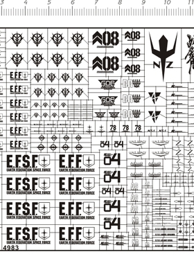 4983-K10 MG efsf aeug unt spacy z g06 小松原博之gd金属贴纸