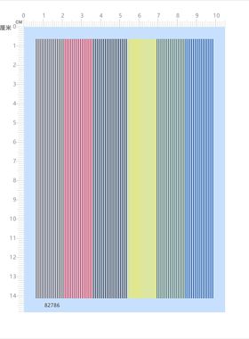 82786多色0.4MM线条毫米定制打印模型水贴可撕膜不干胶独立胶现货