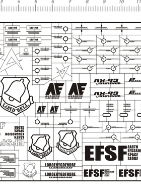 4994-@111 1/35 RX-93 V HEAD MODEL 牛gd头像gd金属贴纸111