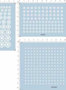 7USA 62332 1/100 1/35美国星星tank战车装甲水贴 定做订做定制