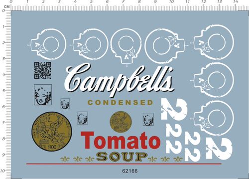 62166  1/12 3a tomato campbell's condensed 玛丽梦露