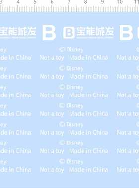 81265整版胶B宝能城发Make in chian英文名签名铭牌汉字系水贴纸