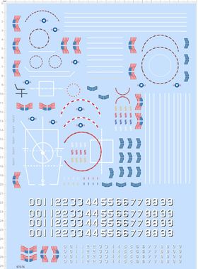 97076整版胶1/350美國战舰军舰模型US Modern Navy水贴纸模型