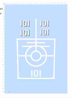 85014整版胶 南昌号驱逐舰舷号101比例模型水贴舰船现货