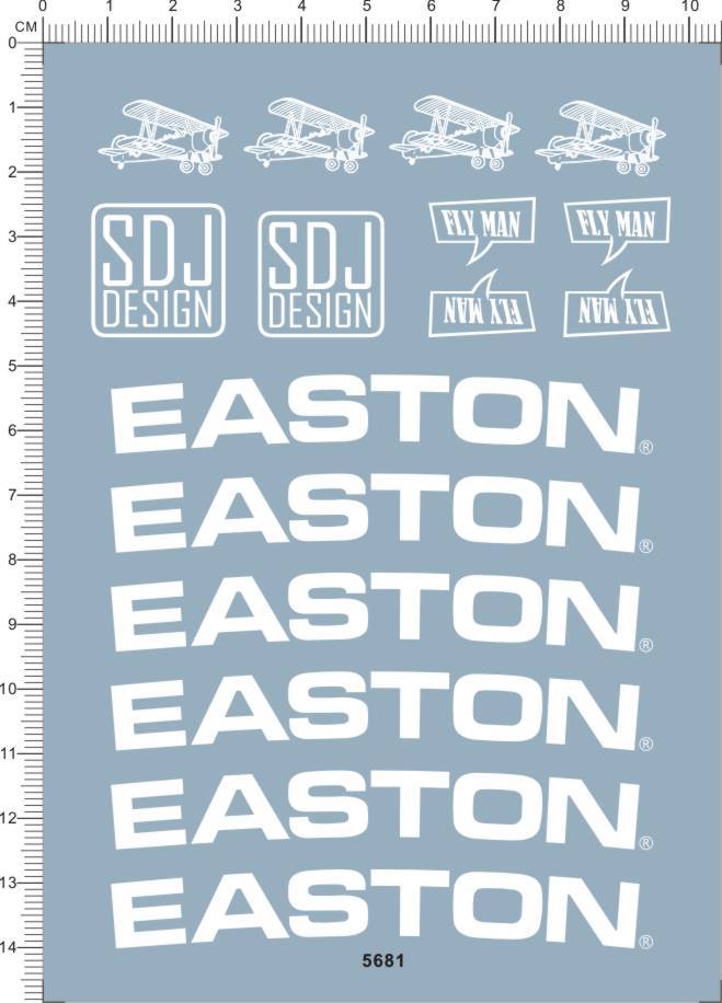 5681-A1104 easton fay man 滑翔飞机水贴1