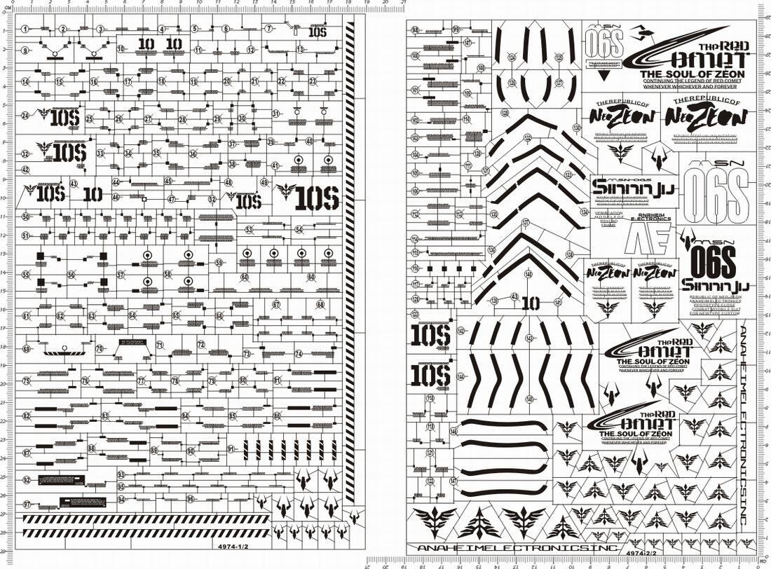 4974-  pg MSN-06S SINANJU 1/50 新安洲 gd金属贴纸