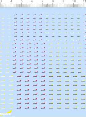 67468整版胶1/64头文字D群马thunder车队队标比例模型车剪纸水贴