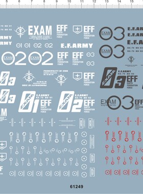 61249-A7014 PG RX-79 BD Blue Destiny 蓝色战栗gd水贴纸111