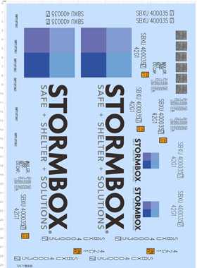 72671整版胶 避难所STORMBOX 水贴纸