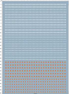 63917  整版胶 1/87 59式中国tank模型水贴tank water decal 现货