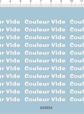 64995A-A2219 Couleur Vide 英文字 水贴1
