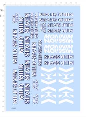 85468比例1/18 mild seven mission一级方程式赛车万事发r23 现货