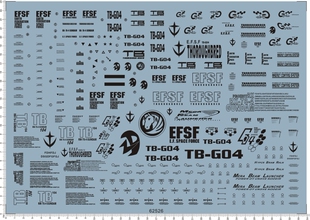 62526-B2101 PG RX-78-4 4号机gd水贴2