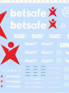 74470整版奥迪模型车水贴BETSAFE定做打印六月