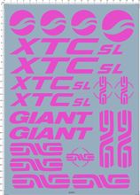 63301-A4205 giant ALUXX SLR xtc sl 捷安特自行车单车水贴1