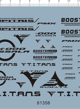 61356   MG PMX-000 MESSALA 密沙拿 梅萨拉gd水贴111