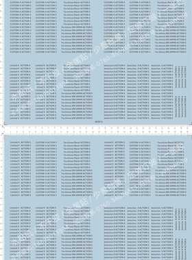 65381垂钓Limited ACTION custom athlete japan鱼竿竿稍箱贴水贴