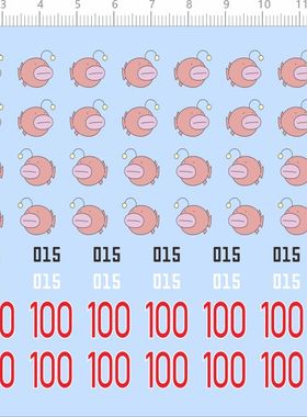 70873整版胶无比例标签虎王战车标签少女与战车015鮟鱇鱼100水贴