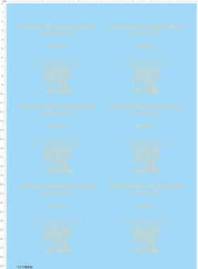 72222整版胶 NON SOLUS 水贴纸