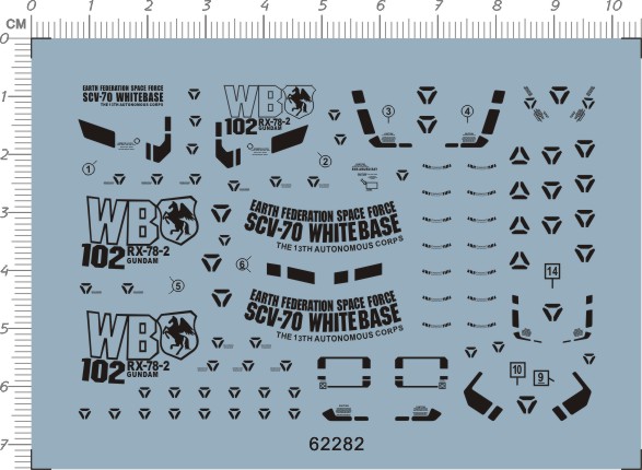 62282-A6204 SD Ver.GFT Gogg Acguy Zock 战蟹龟霸魔蟹水贴