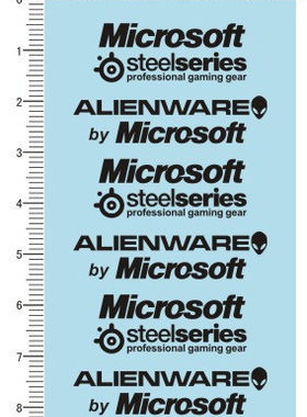 415-A3005 整版胶Microsoft steelseries Alienware水贴现货