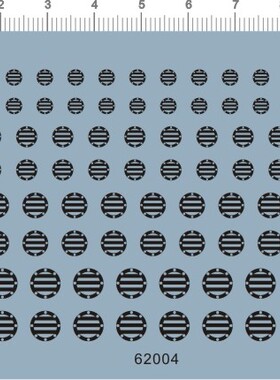 62004-A5908 圆形螺丝零件精密通用细节装饰改件改造gd水贴2