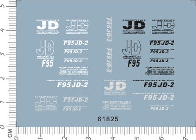 61825-A3313 MG F95 JD-2 gd水贴111