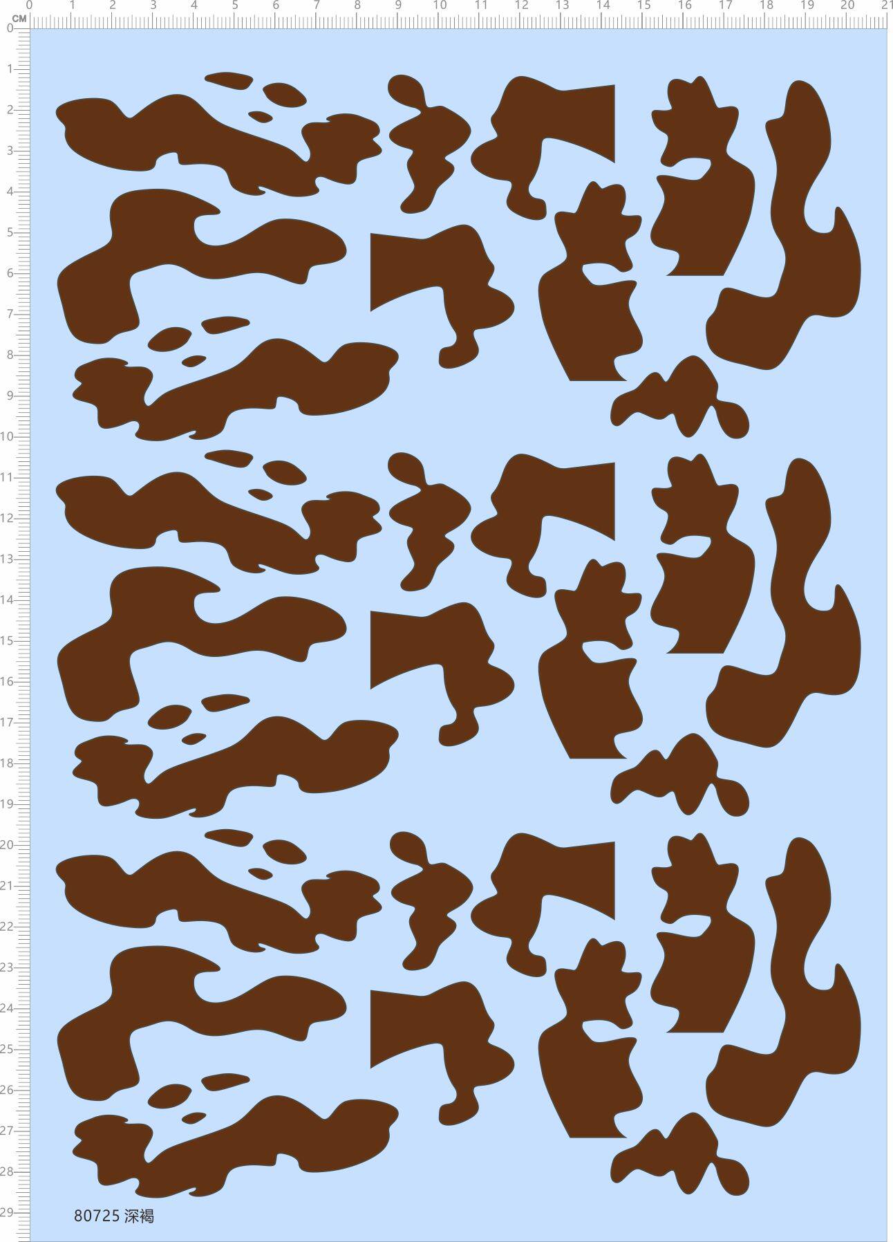 80725整版胶头盔涂装 水贴 斑点狗 奶牛 斑纹 纹身