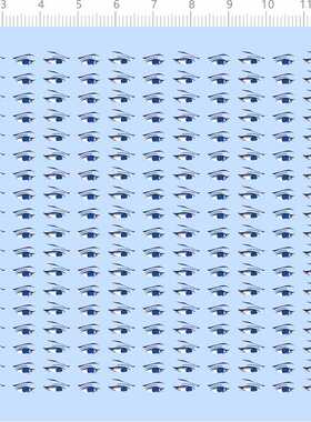 77989 无比例 坎恩 手办模型眼睛水贴 定制打印2403