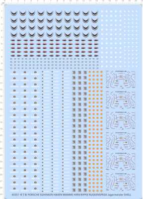 65551 保时捷 SGHINKEN HAXEN RUGKENSPEGK Jagermeister SHELL