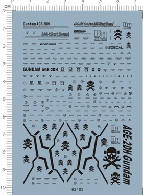 62483-5E15 HG AGE-2 DH age2 暗黑猎犬海盗海贼型gd水贴111