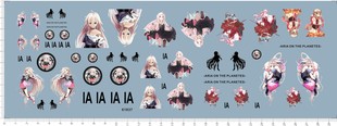 61837- 1/72 VOCALOID IA-ARIA IA新虚拟歌姬模型水贴去底1